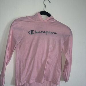 Champion Pink Kids Hoodie